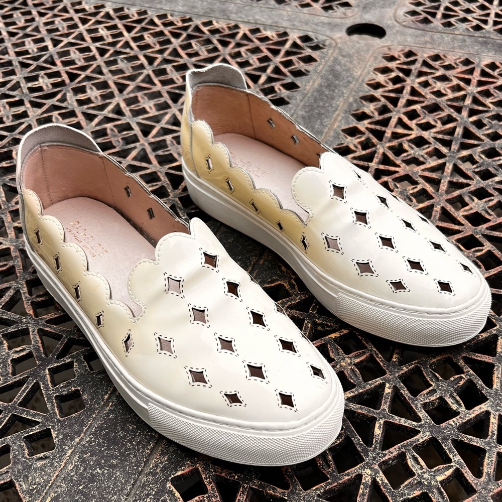Rachel Zoe Laser Cut Cloud Slip-On Shoes